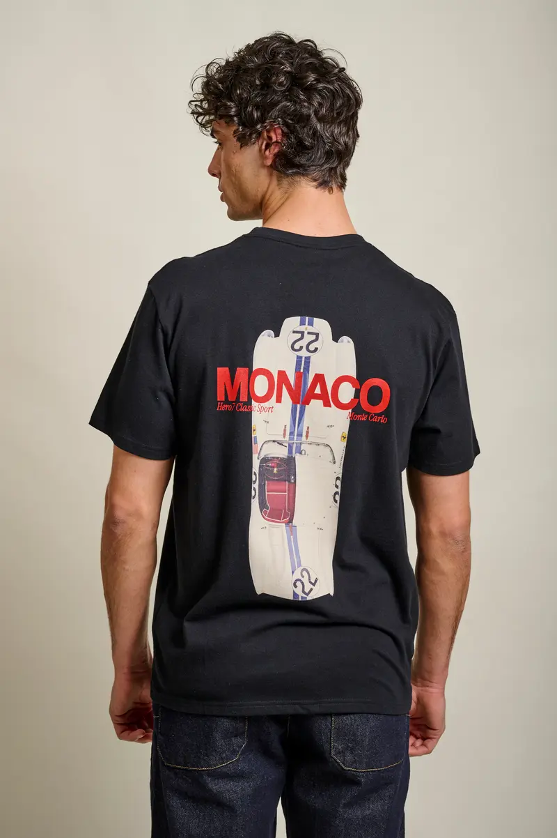 T-SHIRT TESTAROSSA - BLACK