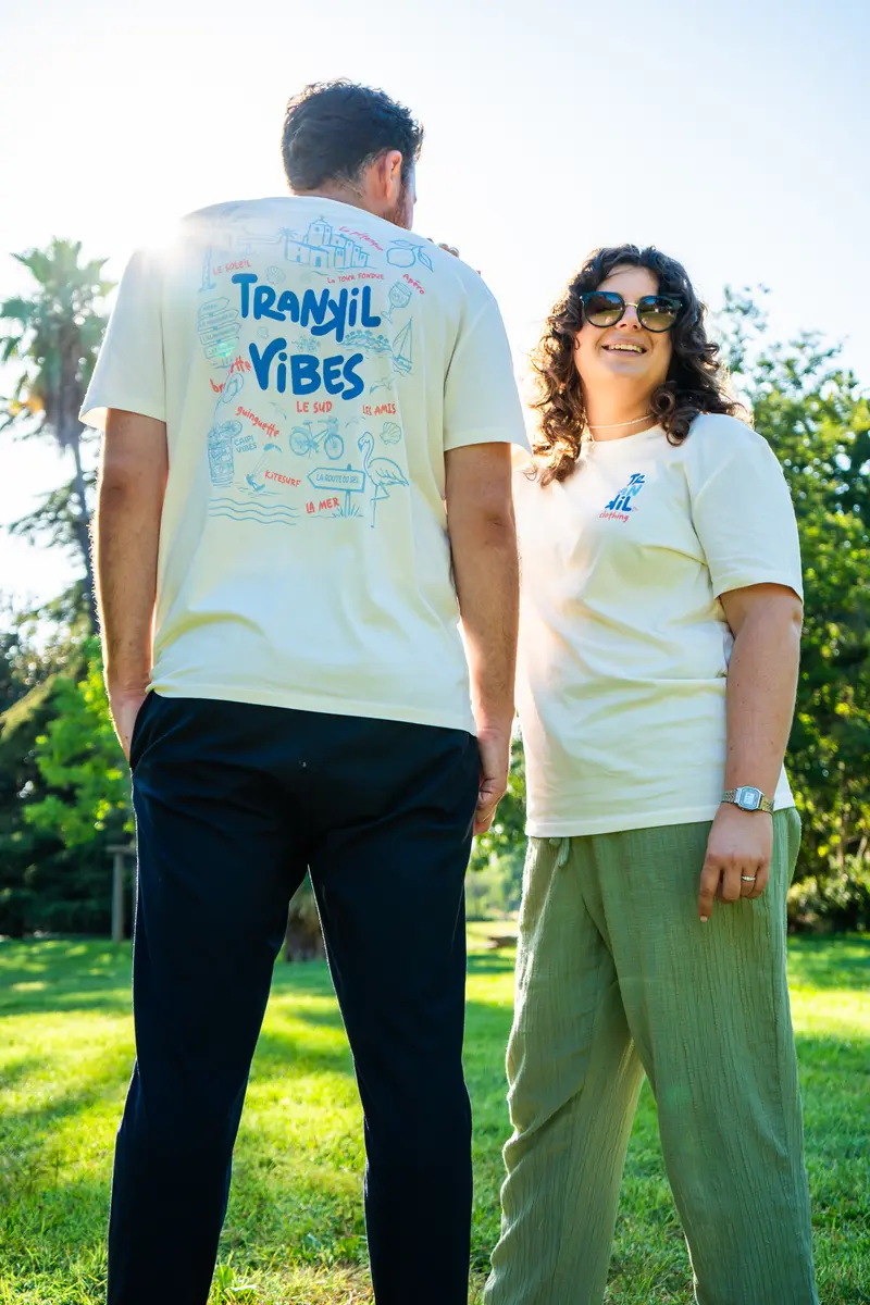 T-shirt Trankil Vibes