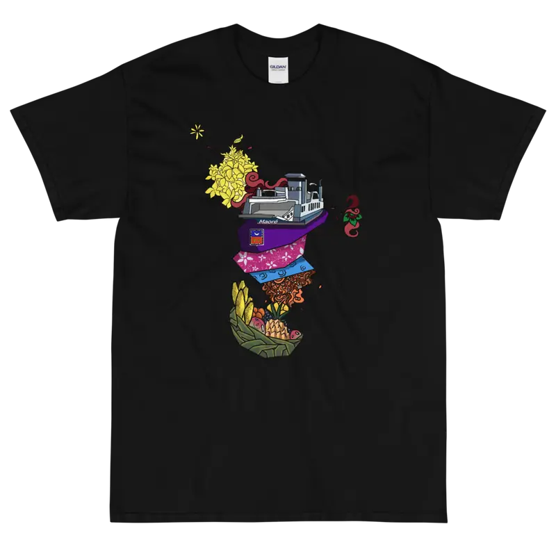 T-shirt Tropikal Mayotte Djavera Night