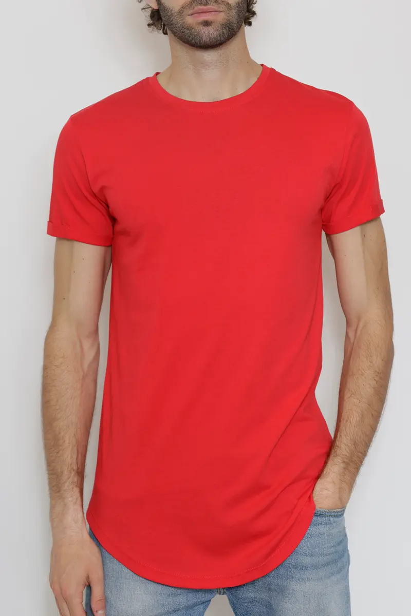 T-shirt Uni  Homme – Slim Fit Moderne