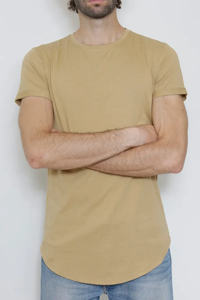T-shirt Uni  Homme – Slim Fit Moderne