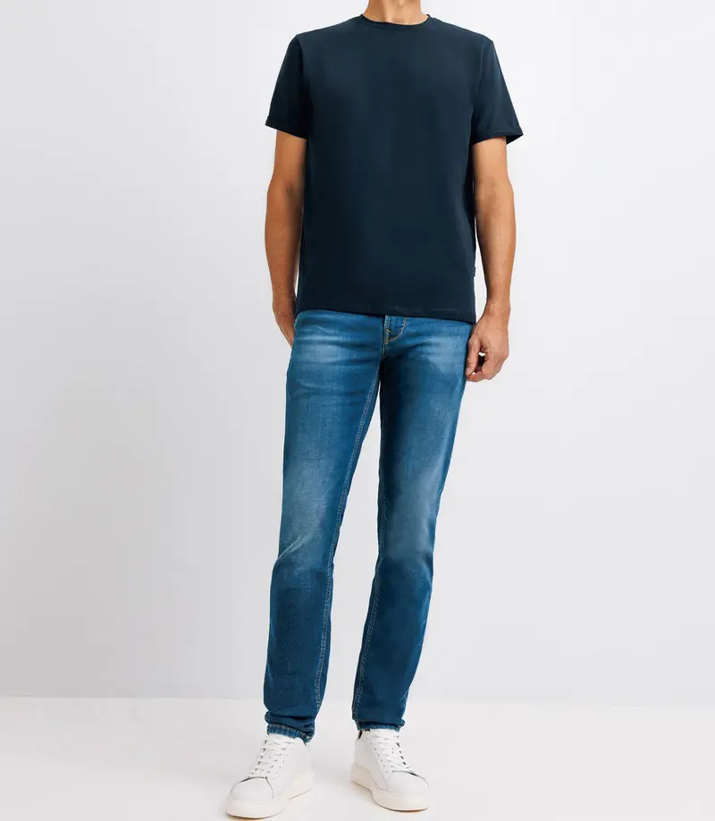 T-shirt uni marine