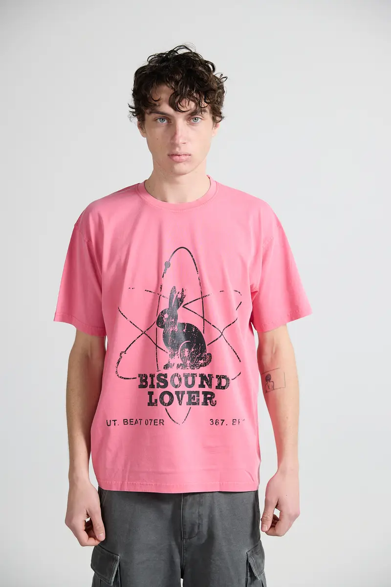 T-shirts Bisound Lover pink