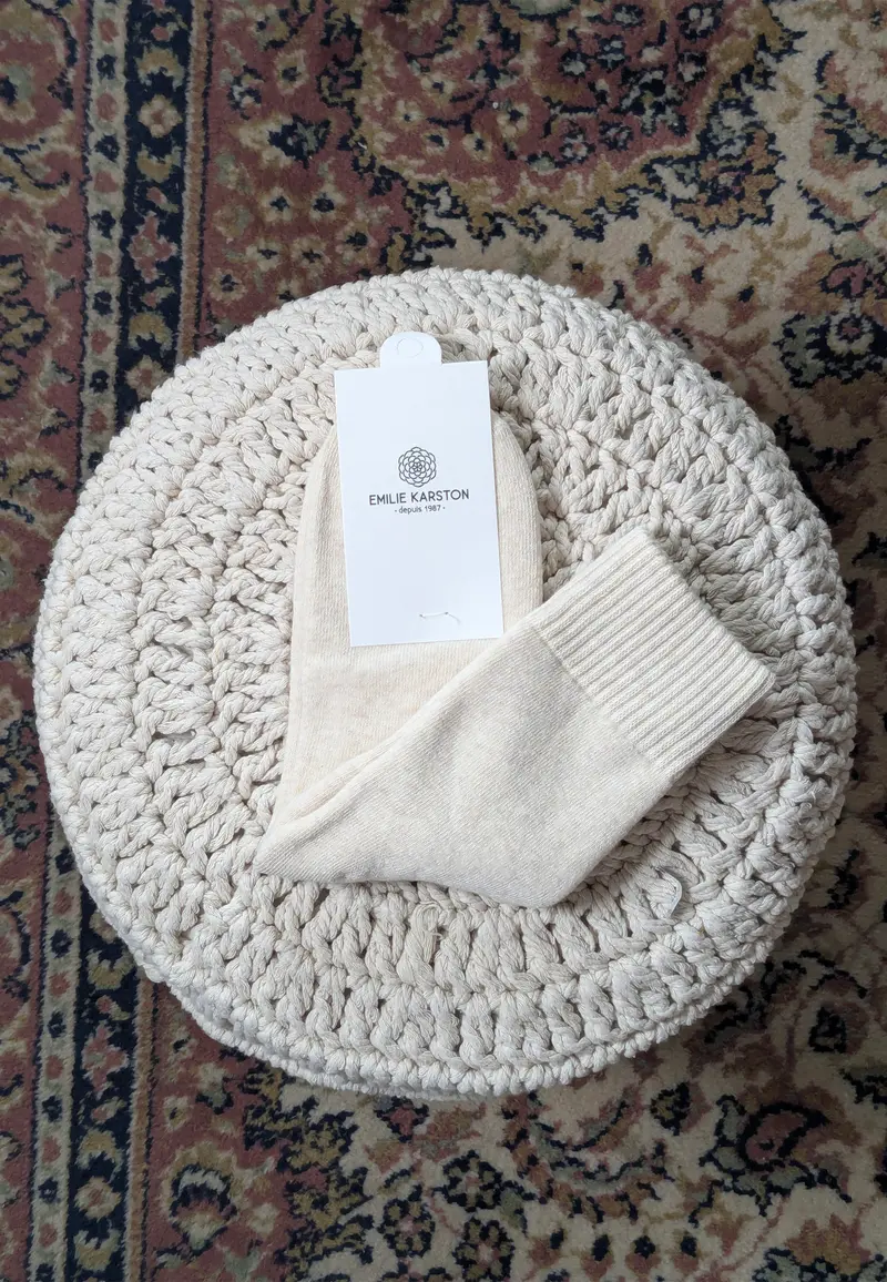 TAMA - Chaussettes Creme