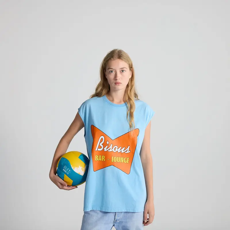 Tank Top Motel Washed Blue