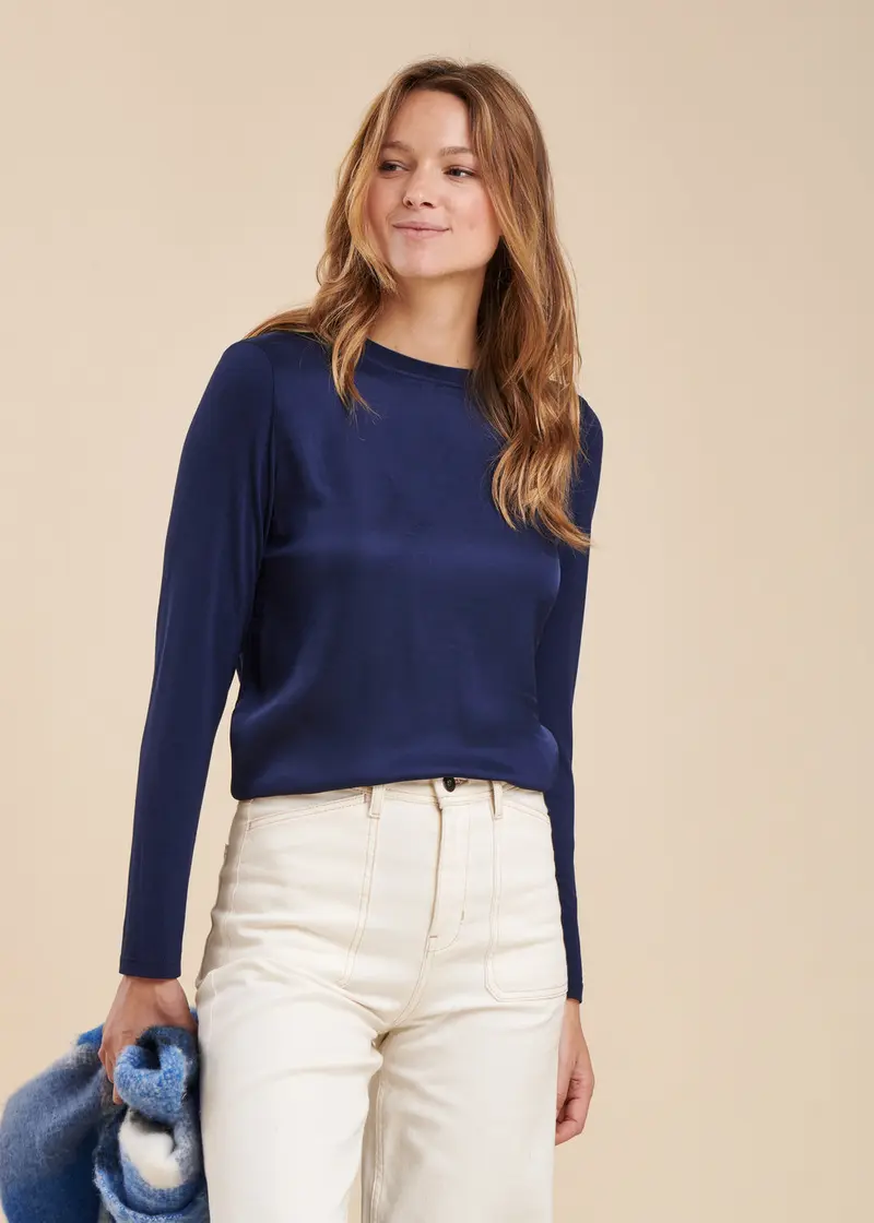 Tee-shirt bi-matière