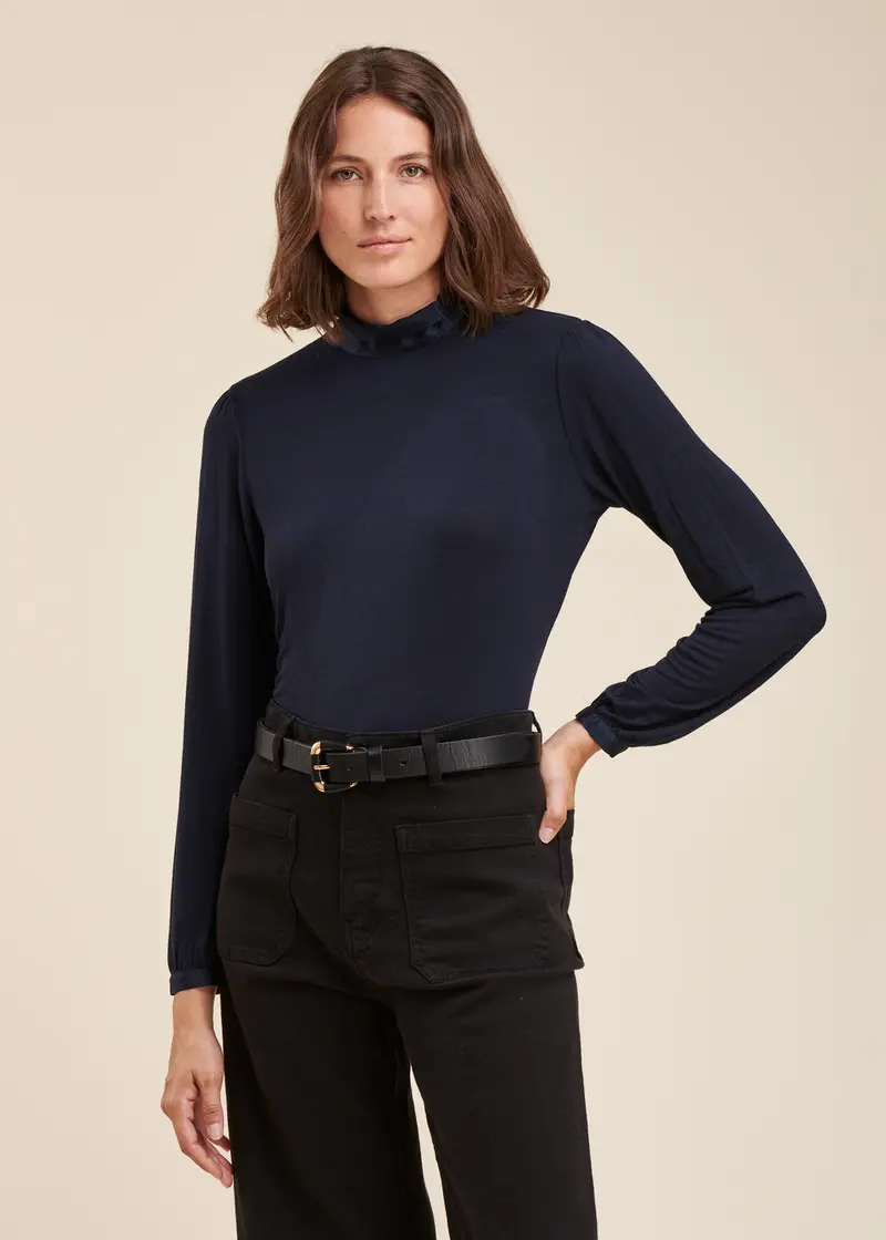 Tee-shirt bi-matière