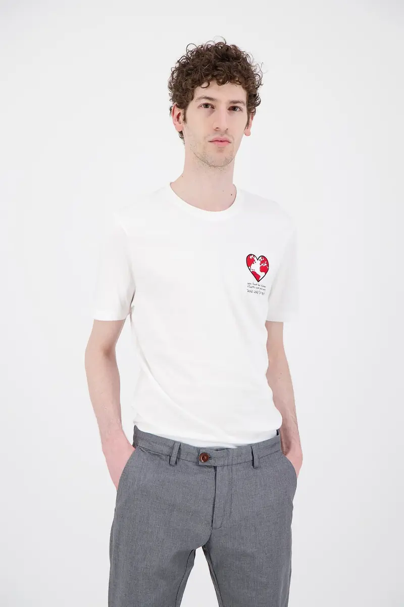 Tee-shirt coton bio japonais red earth