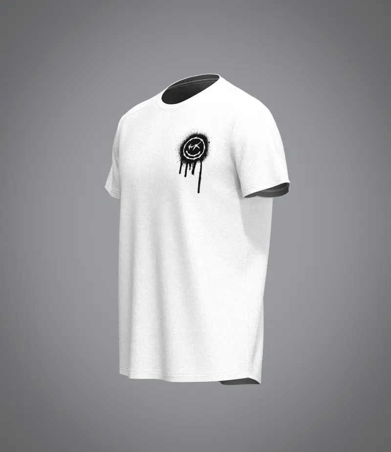 Tee-Shirt Stick The World Blanc