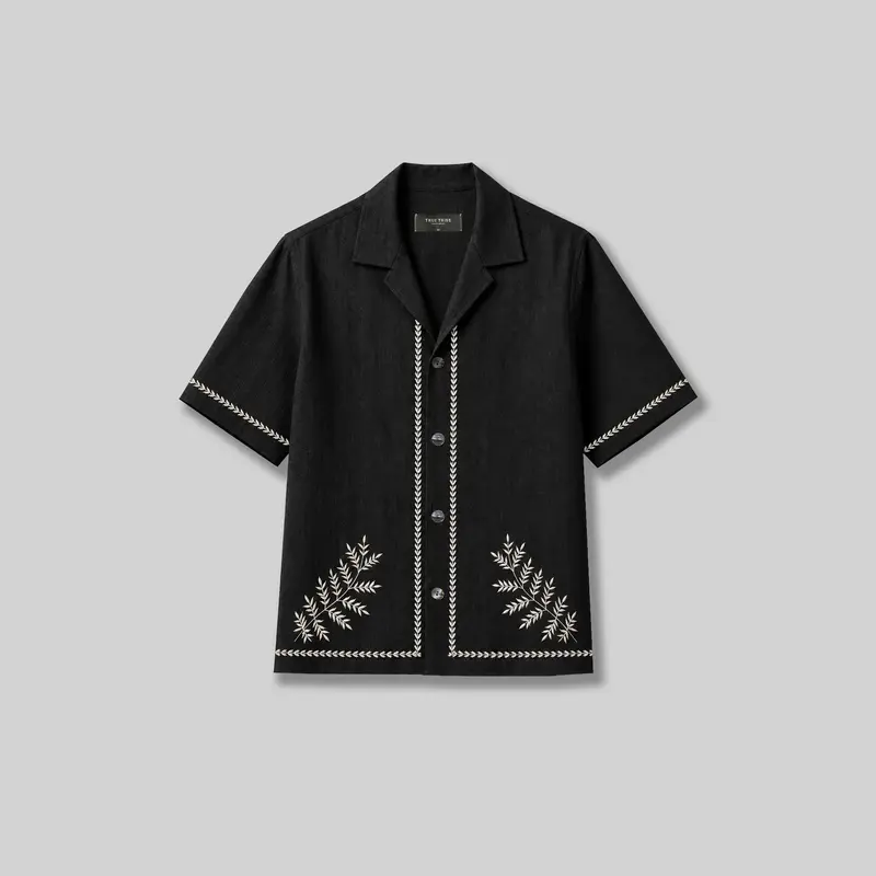 TerraLinen Whisper Gold Black