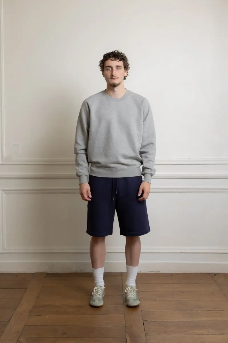 THE SWEATSHIRT - GREY  MELANGE