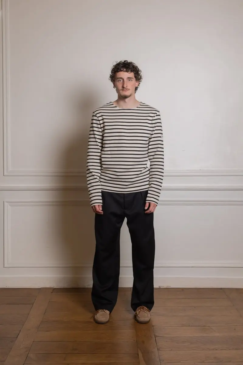THURIN - MARINIERE - OFFWHITE BLACK