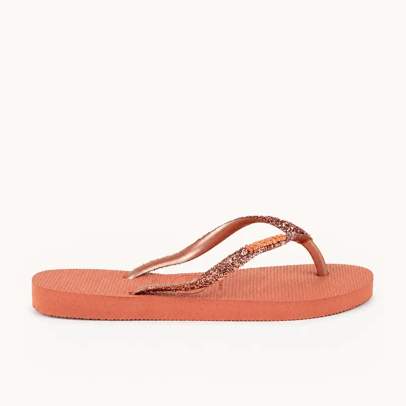 Tongs et crocs GLITTER II HAVAIANAS Femme Rose