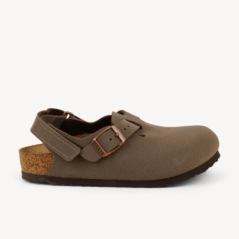 Tongs et Crocs TOKIO BIRKO-FLOR KIDS BIRKENSTOCK Enfant Marron