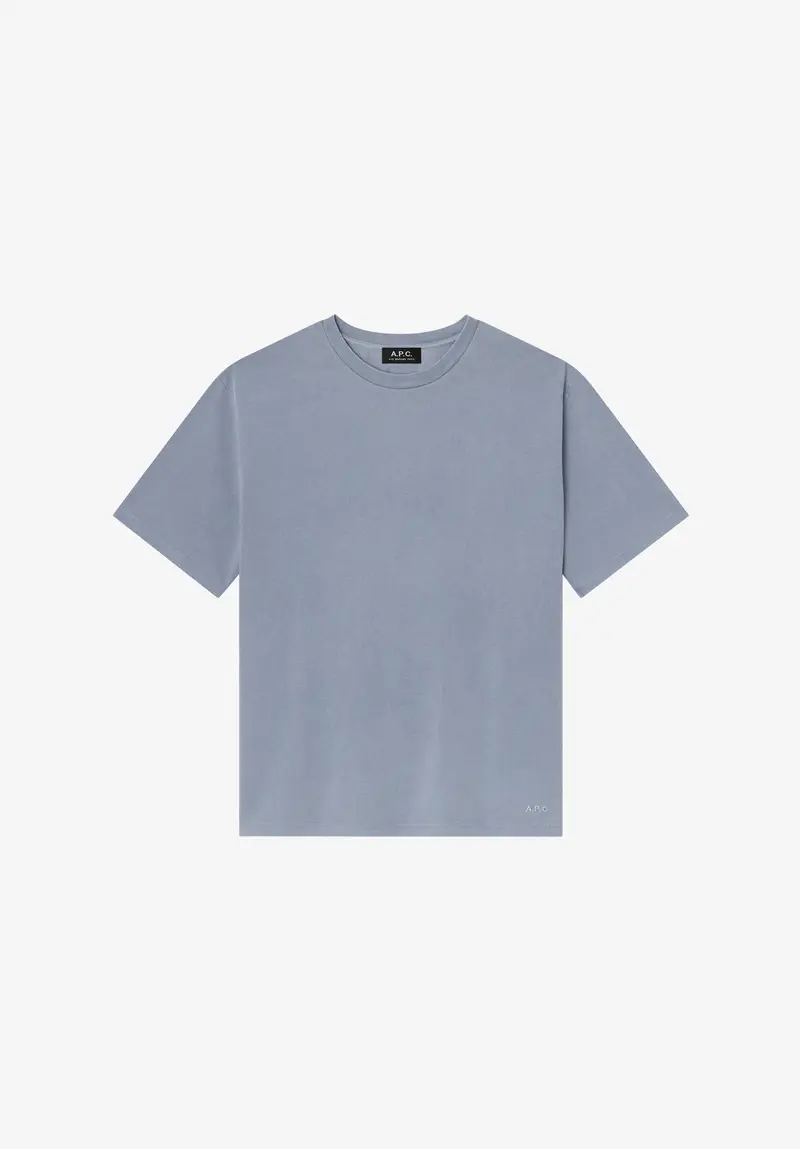 Verwaschenes weites T-Shirt