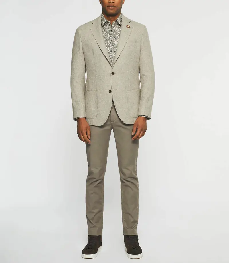 Veste à deux boutons beige DOLCE