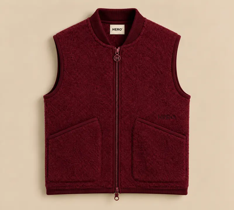 VESTE ARTHUR - BURGUNDY