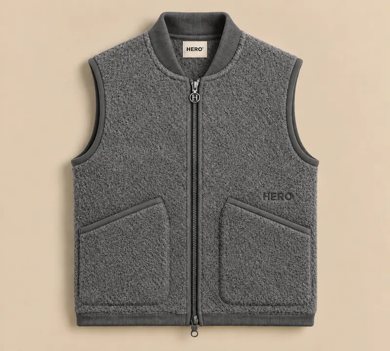 VESTE ARTHUR - GREY MELANGE