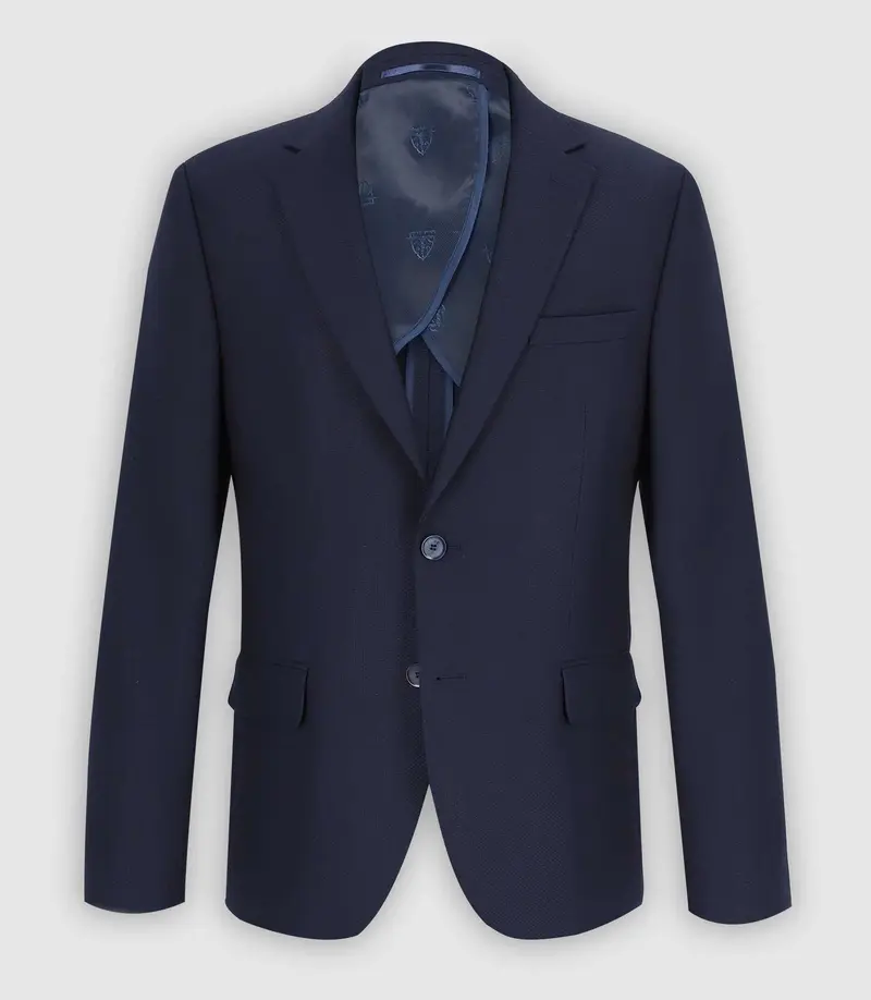 Veste casual 2 boutons marine DEDICOUT