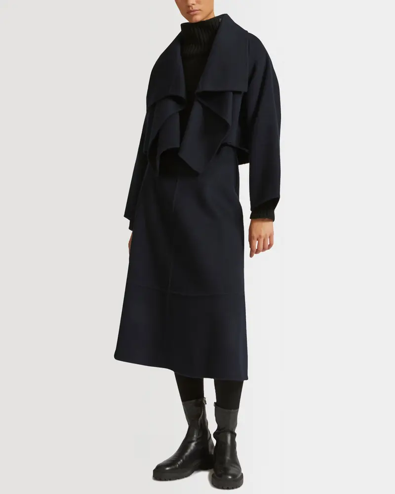 Veste courte en lainage cachemire