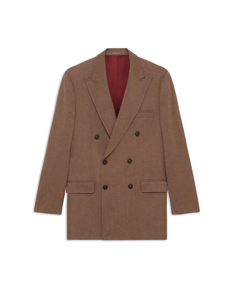 Veste Croisée Chevrons