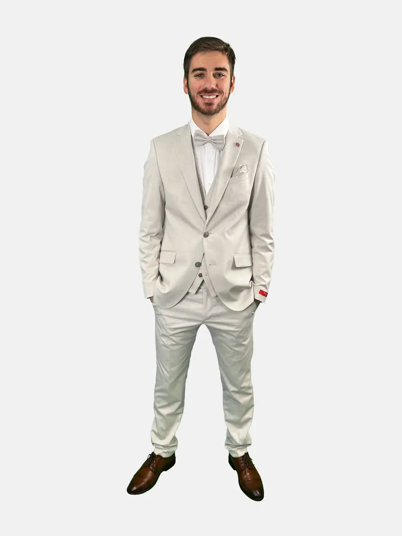 Veste de costume Digel Rod en laine - Beige