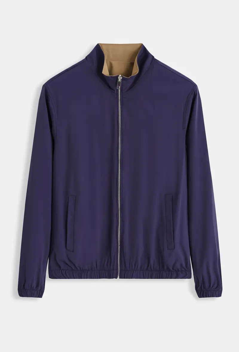 Veste réversible zippée