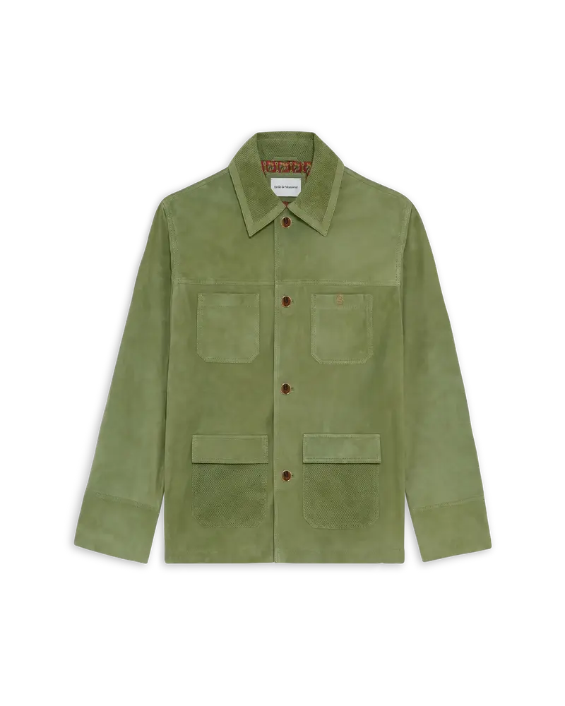 Veste Suède à Poches