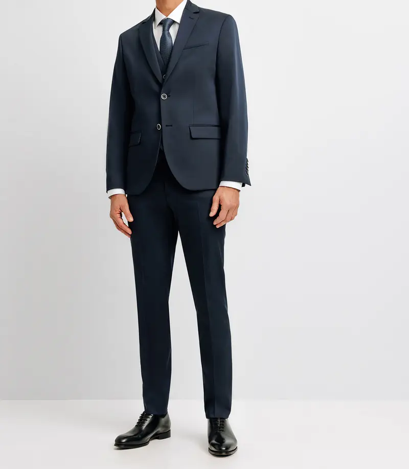 Veste ville en tissu technique marine