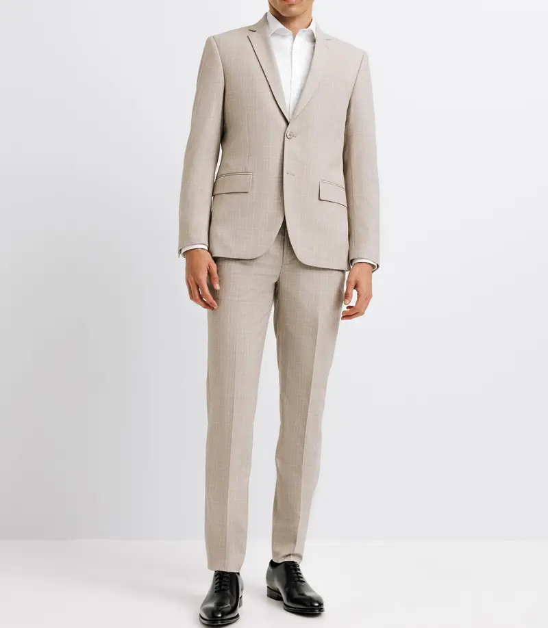 Veste ville séparable esprit prince de galles beige