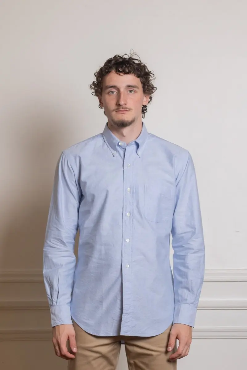 Vintage Ivy Blue Oxford