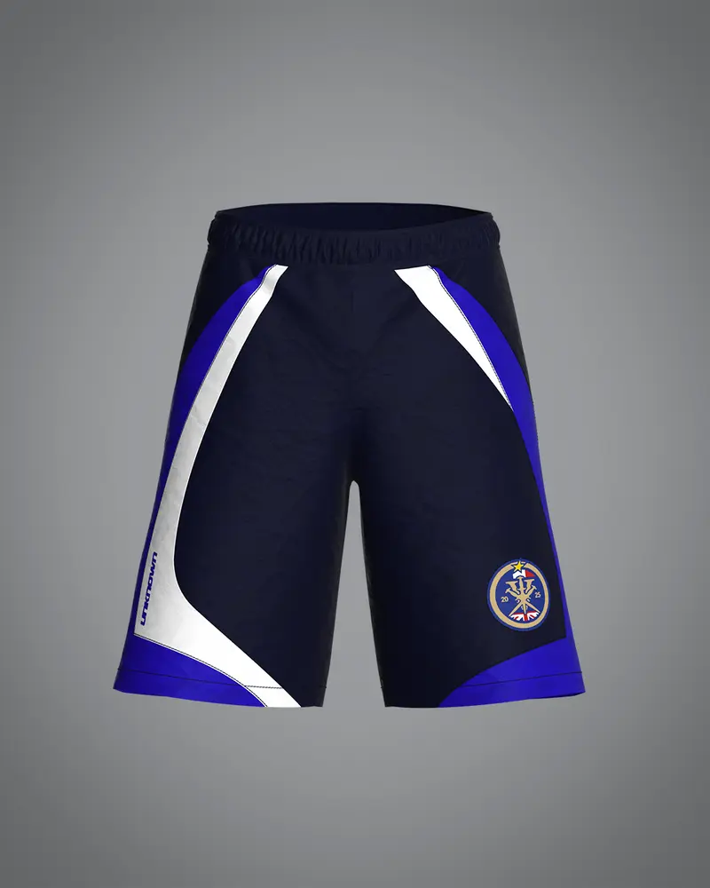 VRUNK X UNKNOWN - TRACK SHORT BLUE