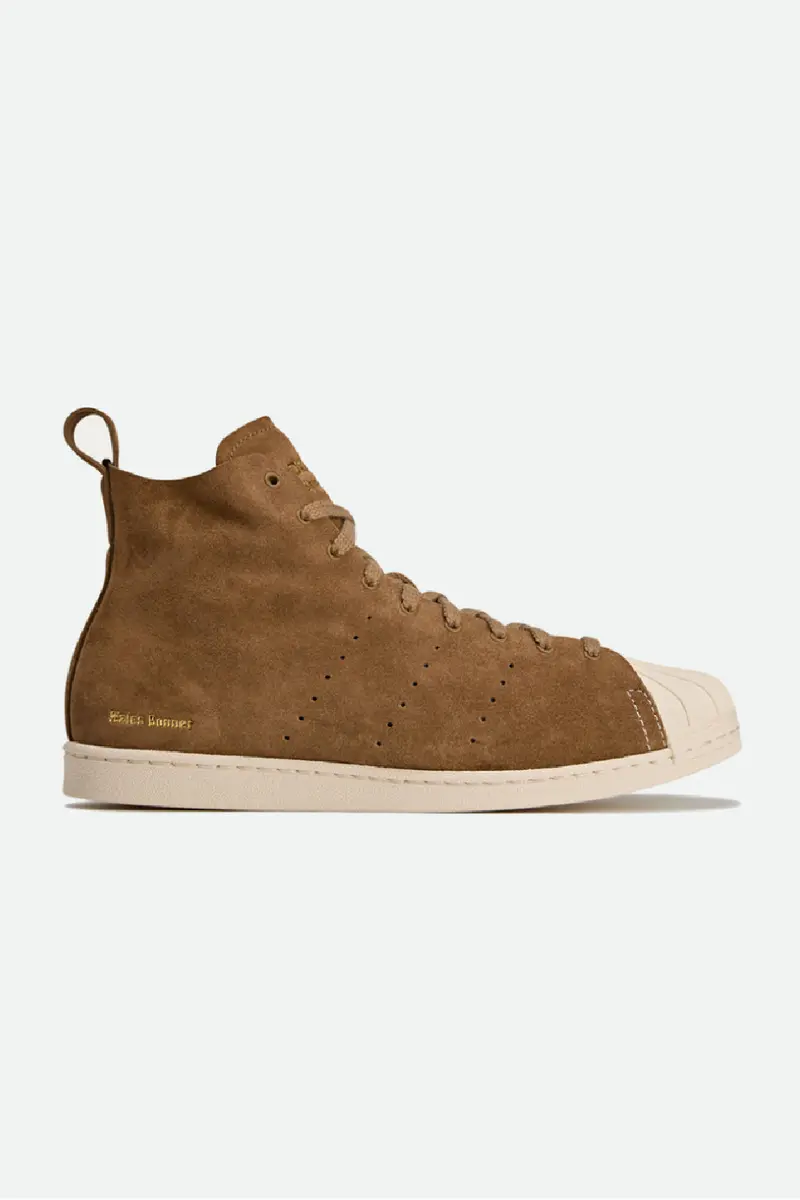 Wales Bonner x Adidas Superstar Hi Beige