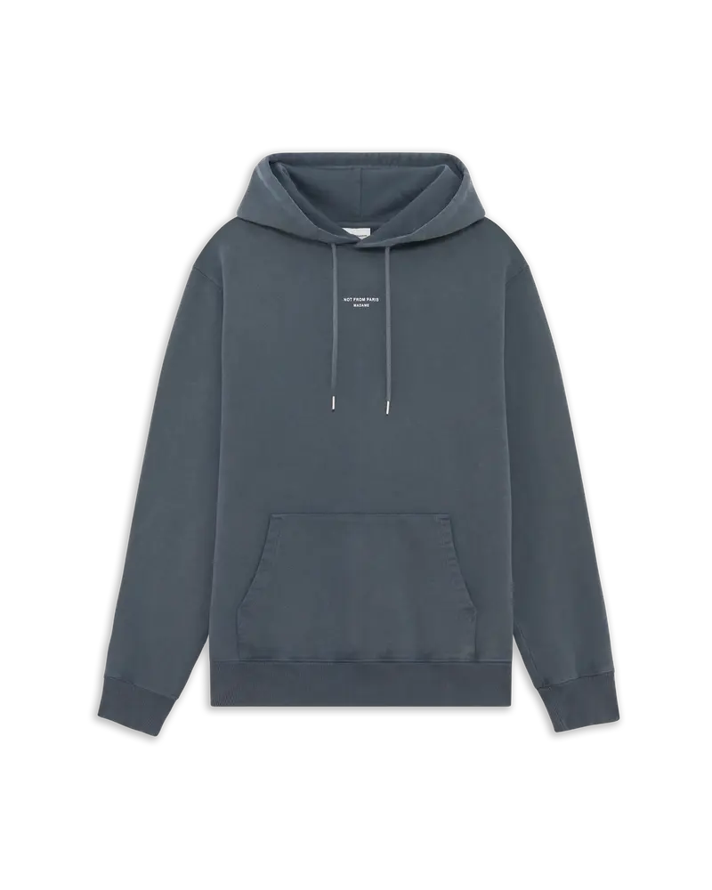 Washed Classic Slogan Hoodie