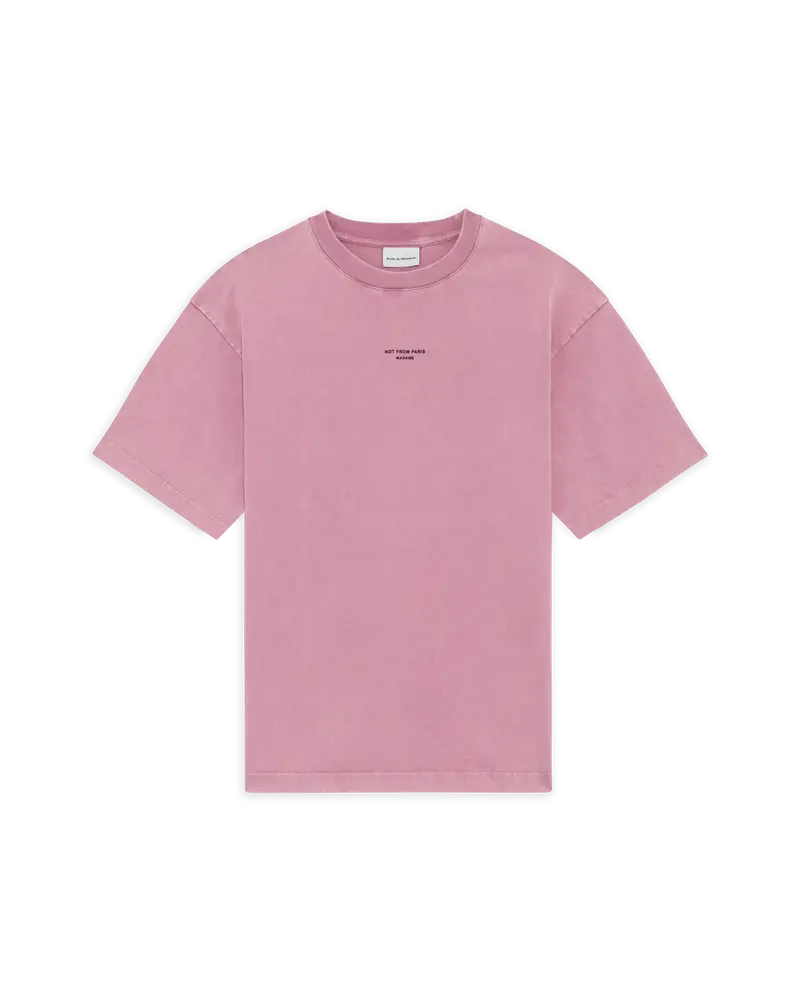 Washed Classic Slogan T-Shirt