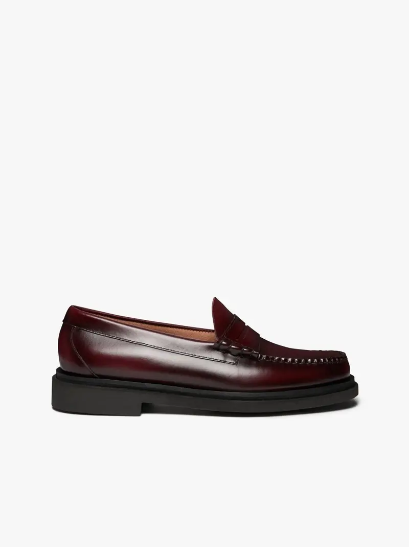 WEEJUN STEP Larson Moc Penny - Wine Lthr