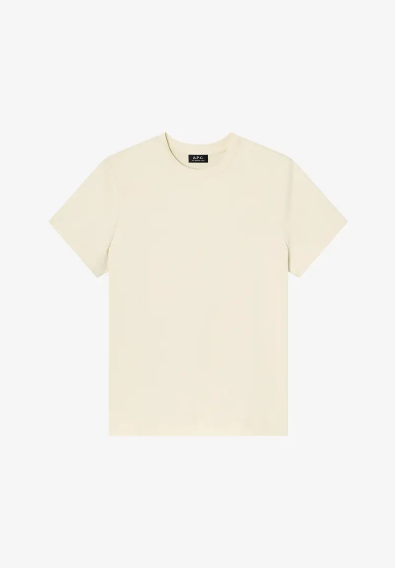 Weißes T-Shirt aus Bio-Baumwolle