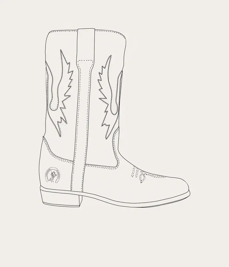 Western Botte Personnalisable