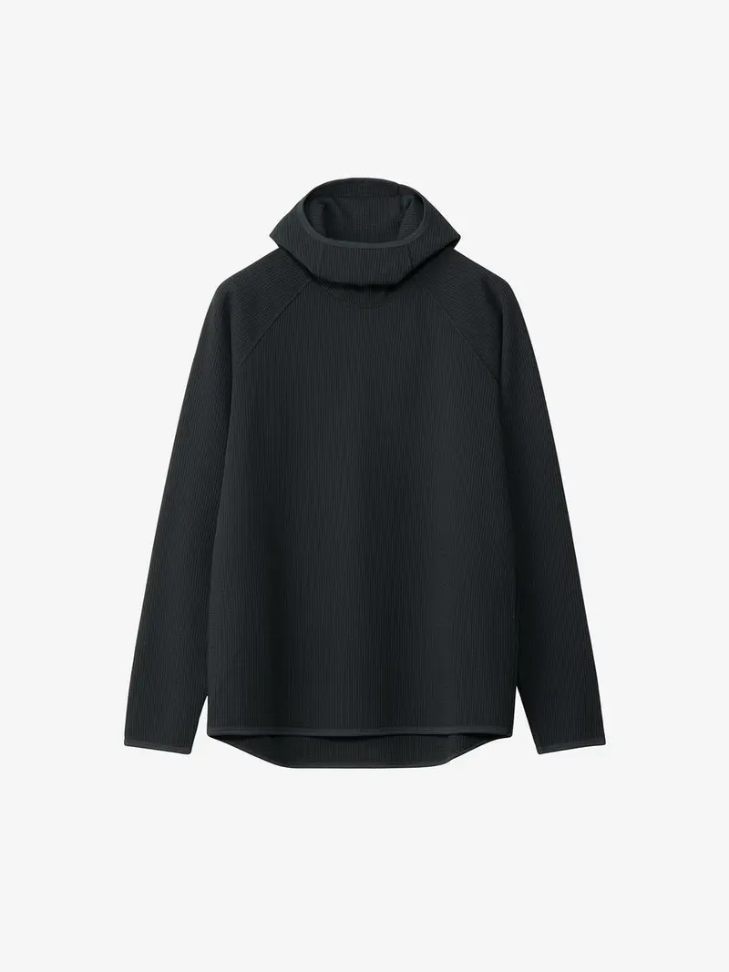 WF Light L/S Hoodie - BLACK
