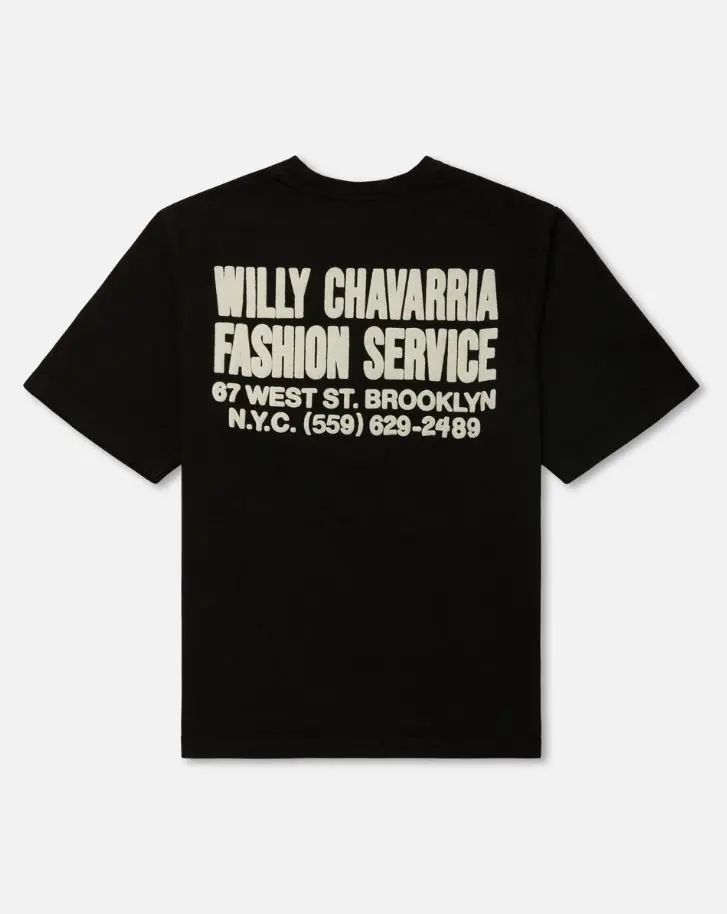 Willy chavarria fashion services standard tee