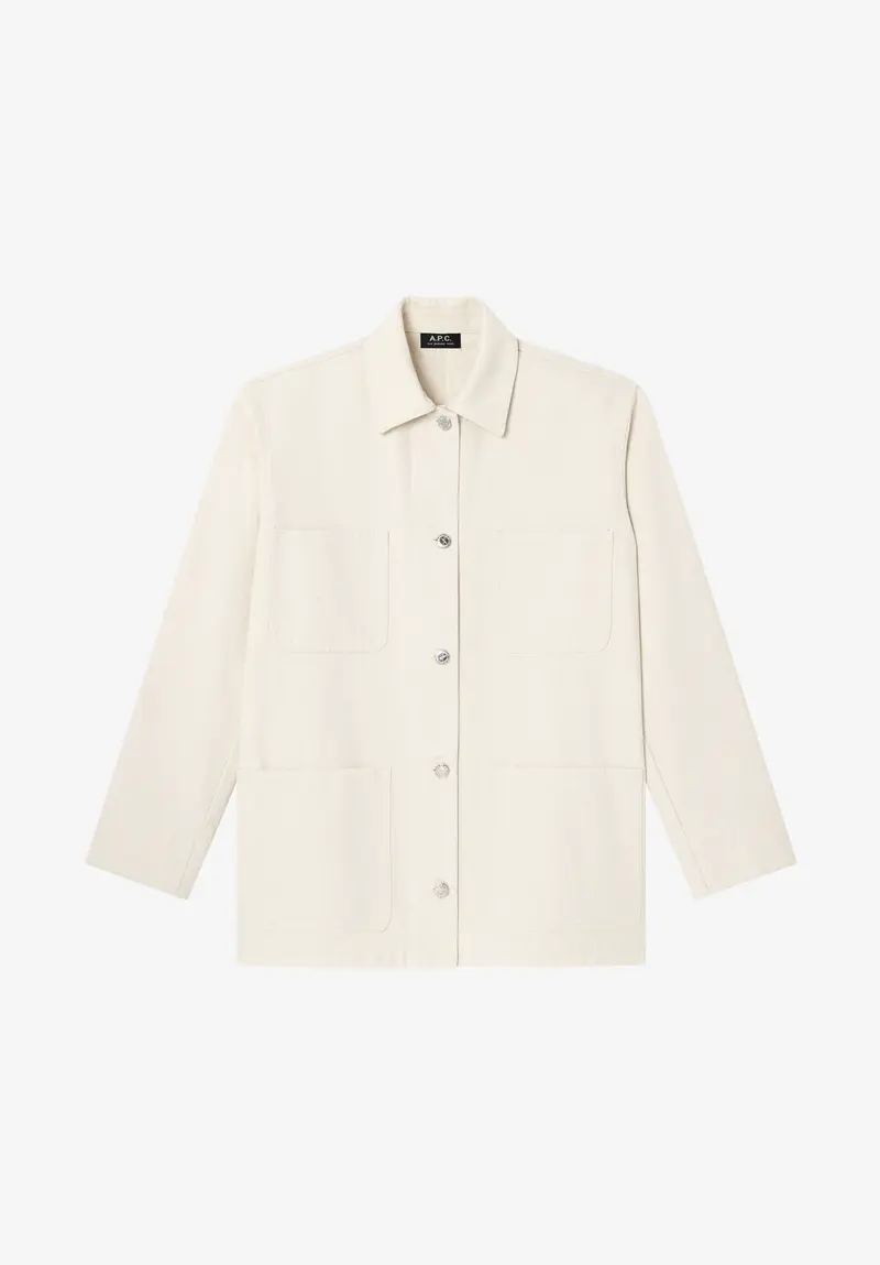 Workwear-Jacke aus recyceltem Denim