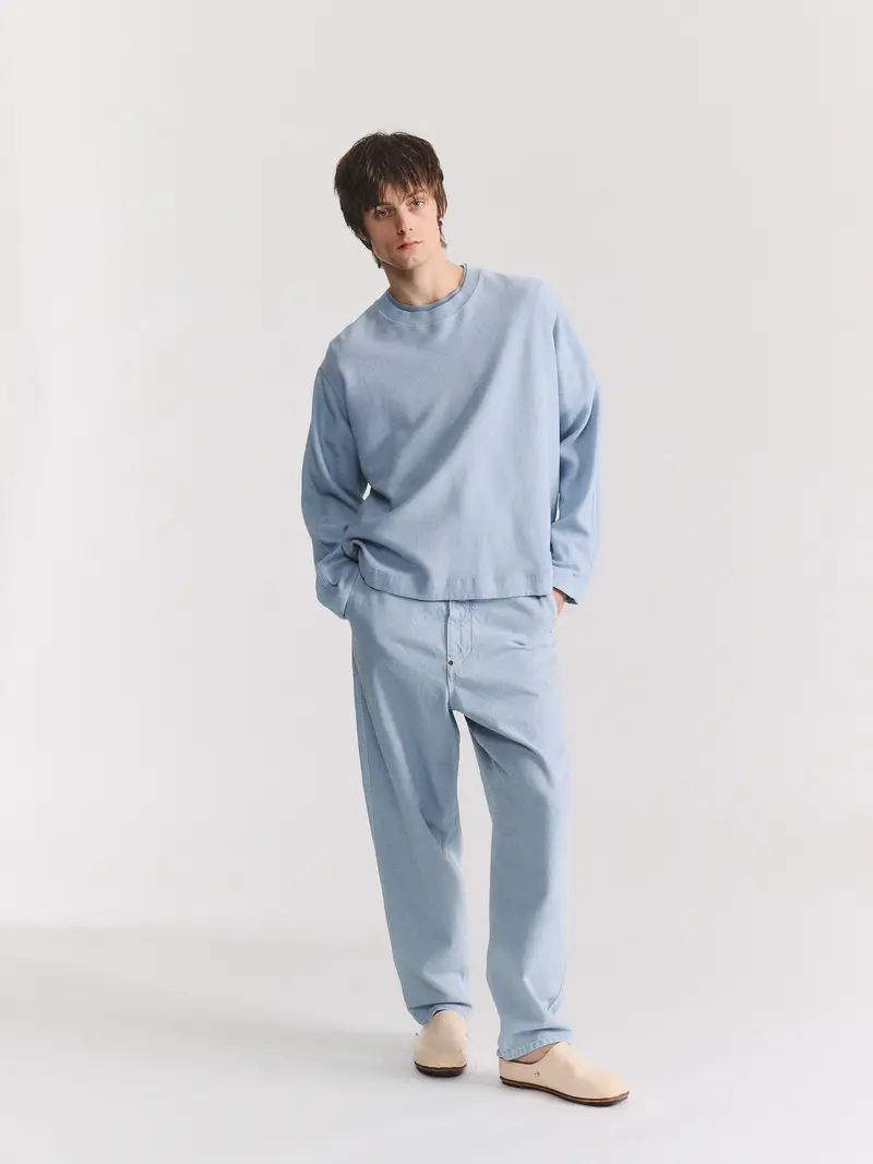 WORKWEAR SWEATSHIRT - WEAVY JERSEY - GLACIER