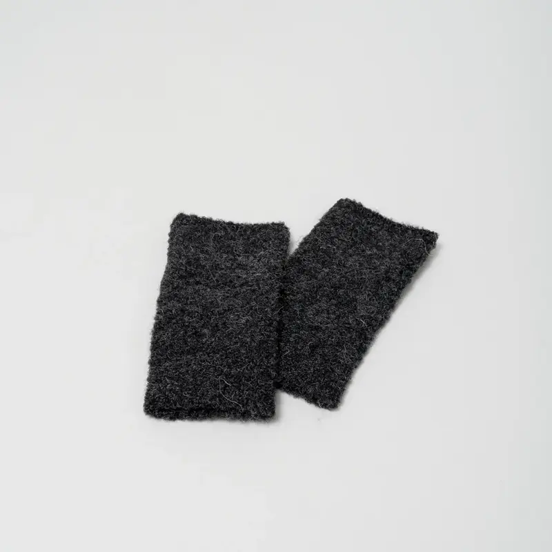 Wrist Warmer - Mixed Yarn - Charcoal