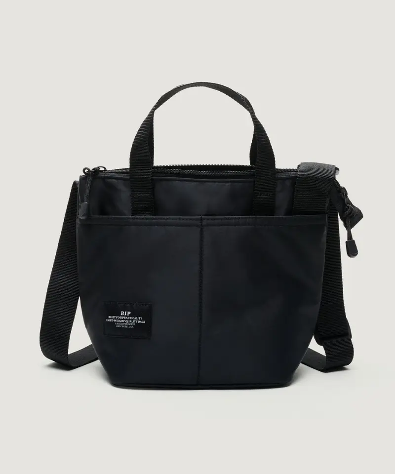 ZIPPER DUFFLE - SMALL - Black